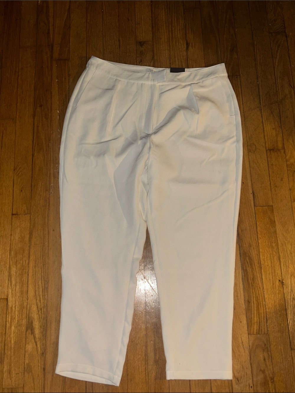 Versona Cream Straight Leg Pants